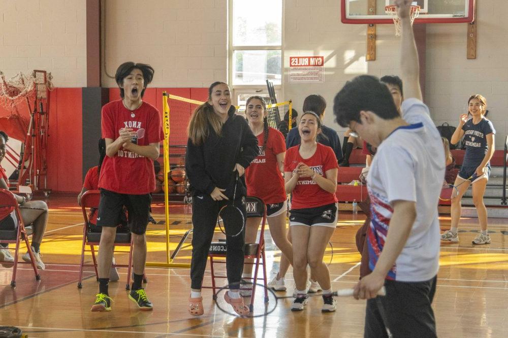 Knox Badminton Action Photo